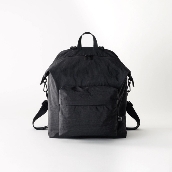 One Duo Handbags - One Duo Black Diaper Bag